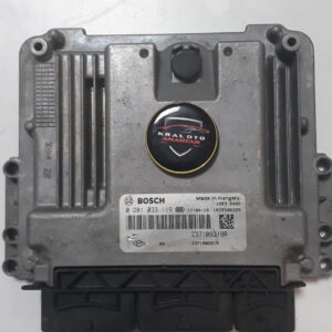 🔧 Renault BOSCH ECU – 237106319R  0 281 033 119