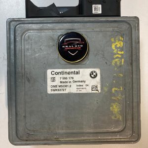 BMW ECU BEYİN 7 595 179    DME MSD81.2  5WK93727